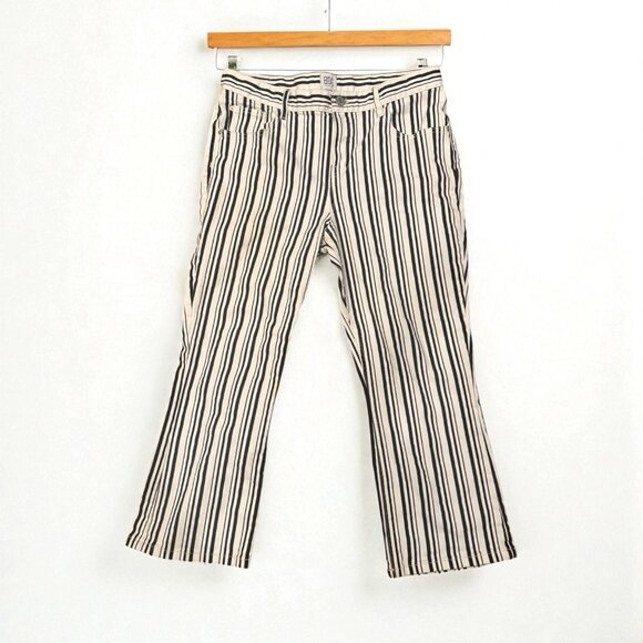 BDG Pants - BDG Urban Outfitters High Rise Black and White Striped Denim Jeans Size 31